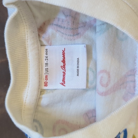 Hanna Andersson Size 18-24 Months Tee & Shorts Set - Picture 5 of 9